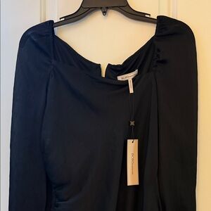BCBGMaxAzria Black Asymmetrical Dress